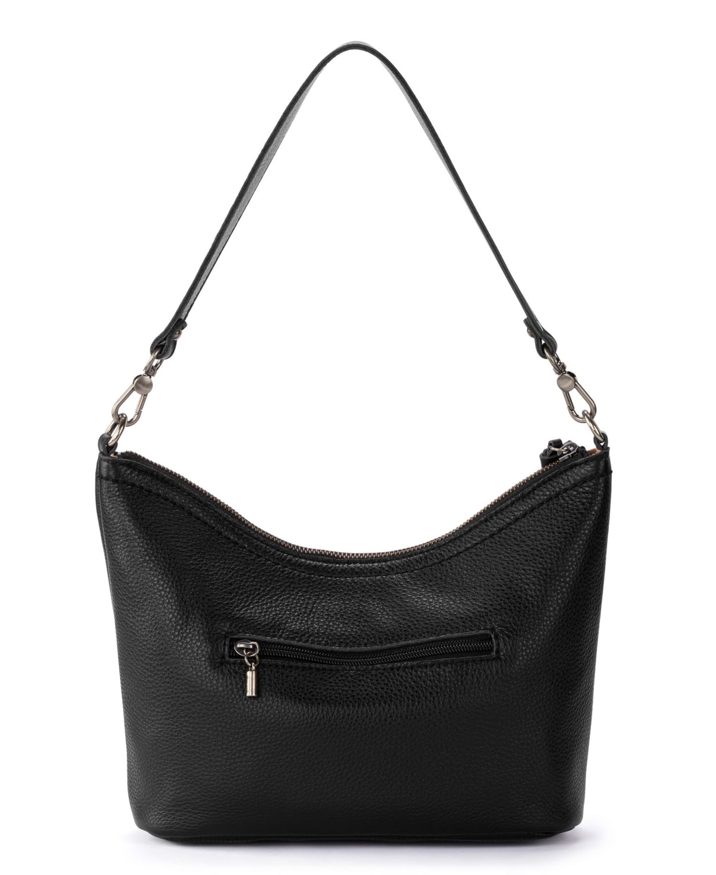 Женская сумка The Sak Jasmine Leather Hobo, цвет: Чёрный — фото 2