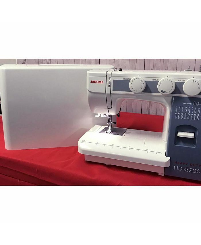 Janome HD2200 Heavy Duty Mechanical Sewing Machine Macy