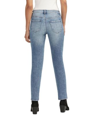 Women's Cassie Mid Rise Slim Straight Leg Jeans
