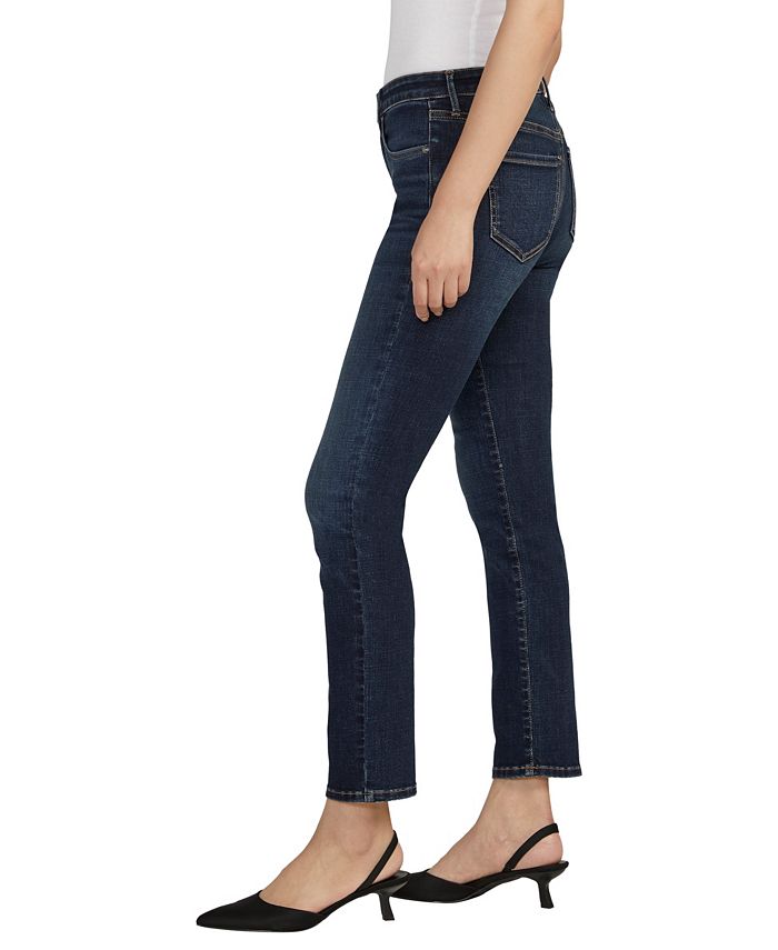 JAG Women's Cassie Mid Rise Slim Straight Leg Jeans - Macy's