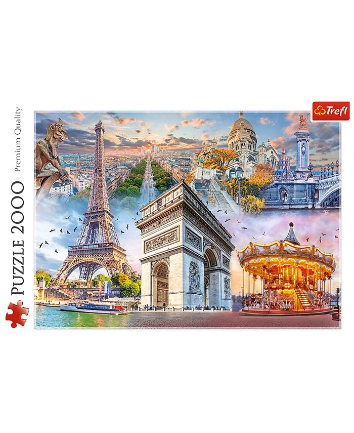Trefl Puzzle 2000 Pezzi - Natura Morta Con Fiori E Frutta, Stile Classico, Per Adulti E Ragazzi, Sfida Di Concentrazione E Relax