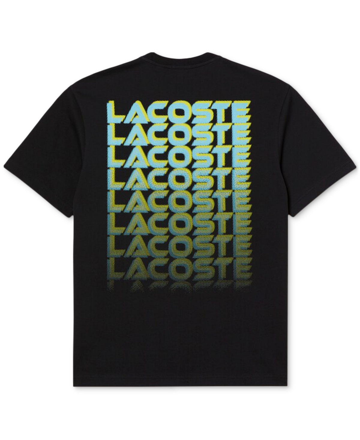 LACOSTE MEN'S RELAXED-FIT GLOBAL LOGO GRAPHIC T-SHIRT