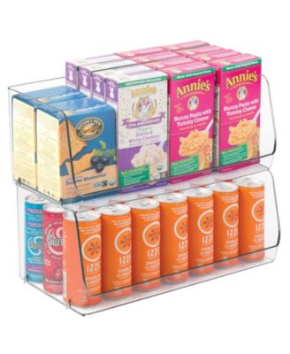 mDesign Kitchen Plastic Storage Organizer Bin with Open Front - Macy's