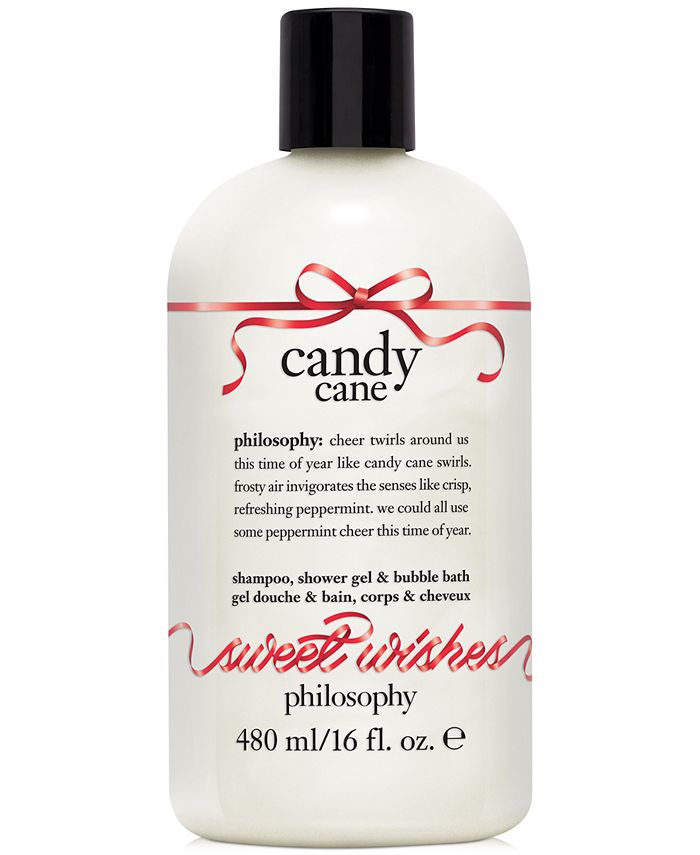 philosophy - Candy Cane Shampoo, Shower Gel & Bubble Bath, 16 oz.