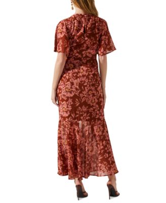 strapless open back dress FIORELLA DRESS
