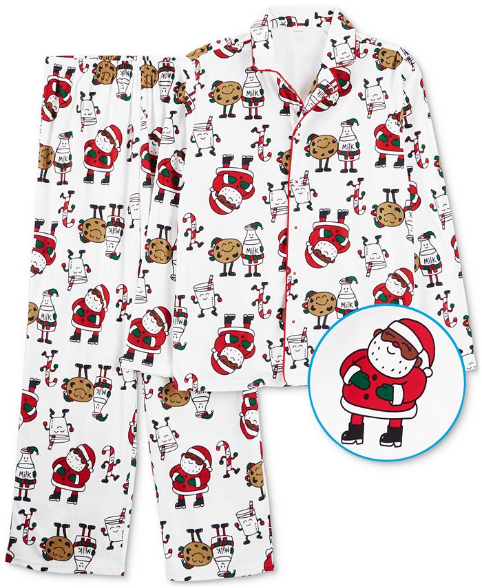 Girls Teddy Bear Graphic Plush 2 Piece Pajama Set – Urban Planet