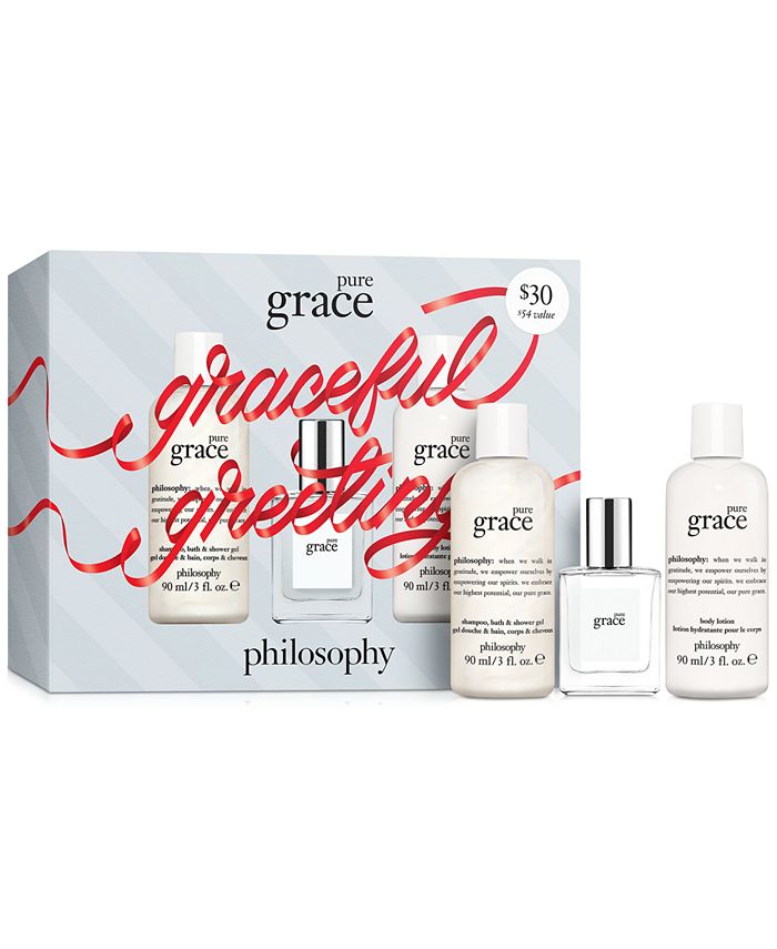 philosophy - 3-Pc. Pure Grace Eau de Toilette Holiday Gift Set