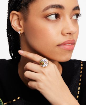 kate spade new york Gold-Tone Cubic Zirconia Martini