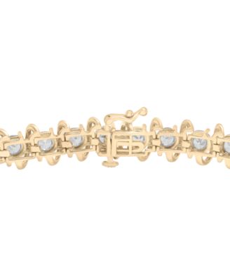 Diamond Tennis Bracelet (5 ct. t.w.) in 10k Gold, Created for Macy's