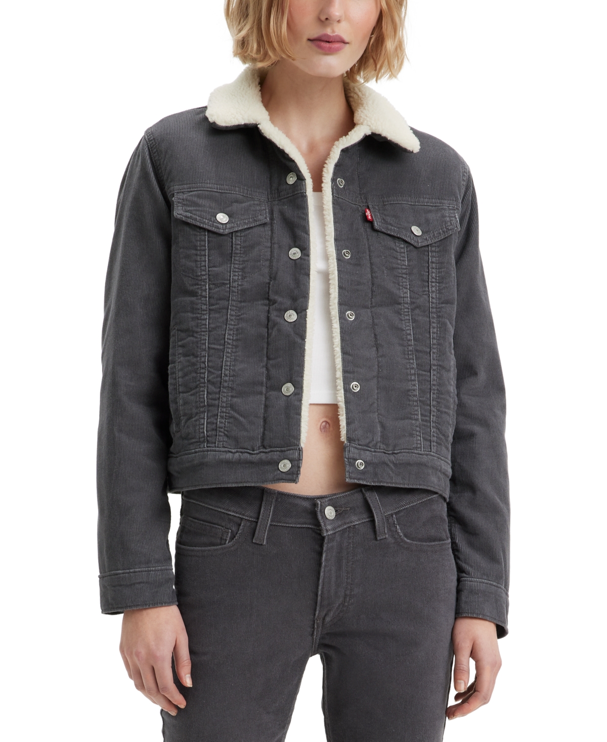 Levis ladies skims sherpa jacket