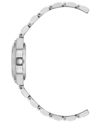 Women's Quartz Silver-Tone Alloy Bracelet Watch, 29mm