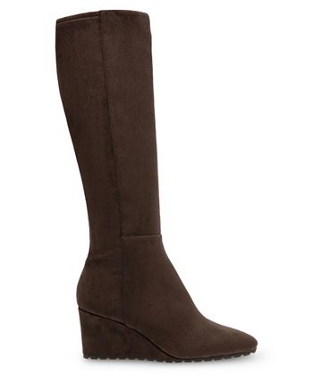 Anne Klein Women s Valonia Wedge Heel Knee High Boots Macy s
