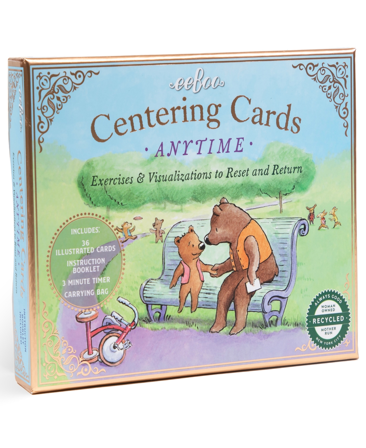 Shop Eeboo Anytime Centering Cards In Multi