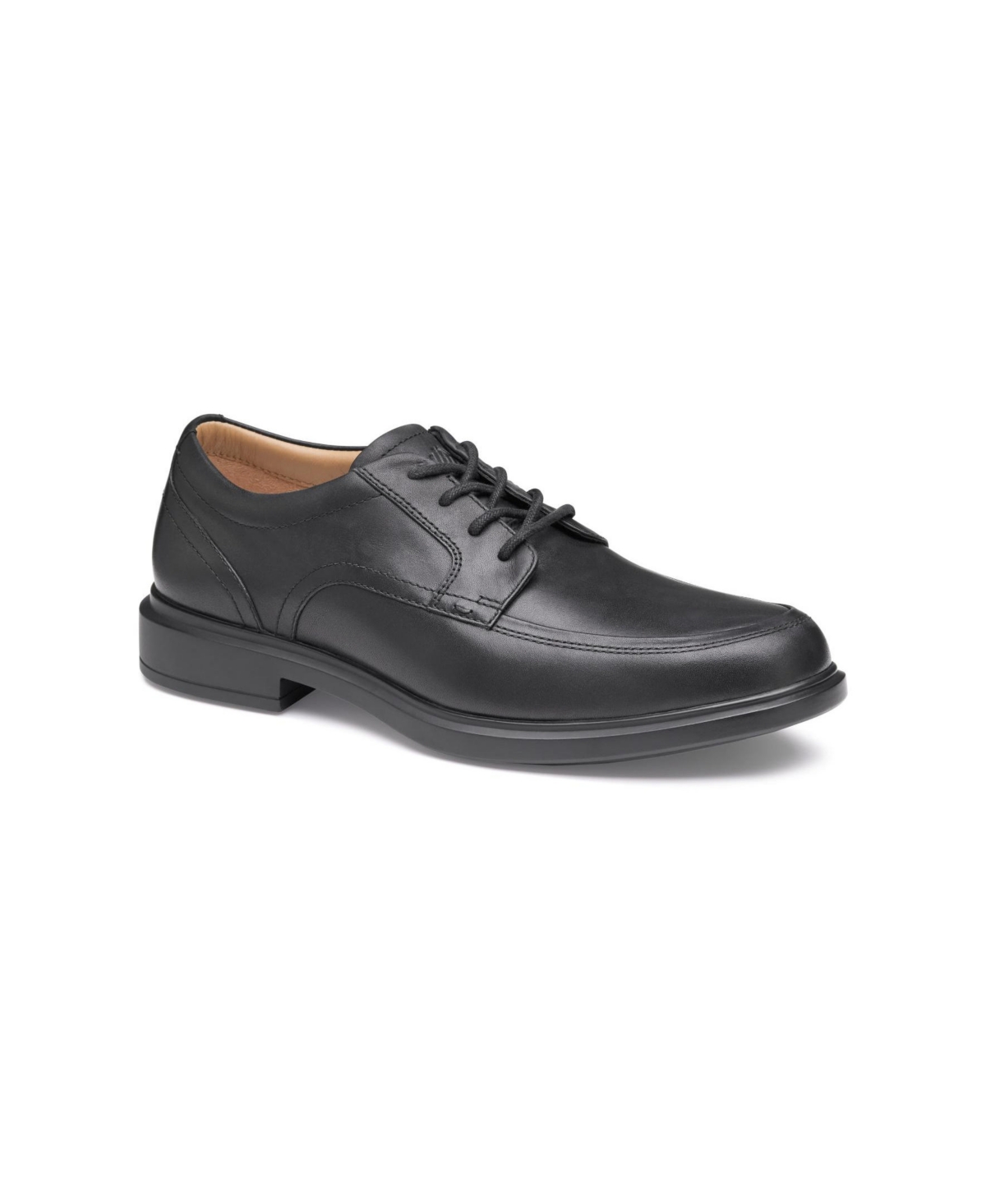 Men's XC4 Stanton 2.0 Moc Waterproof Leather Lace-Up Oxford Shoes - Black Full Grain Leather