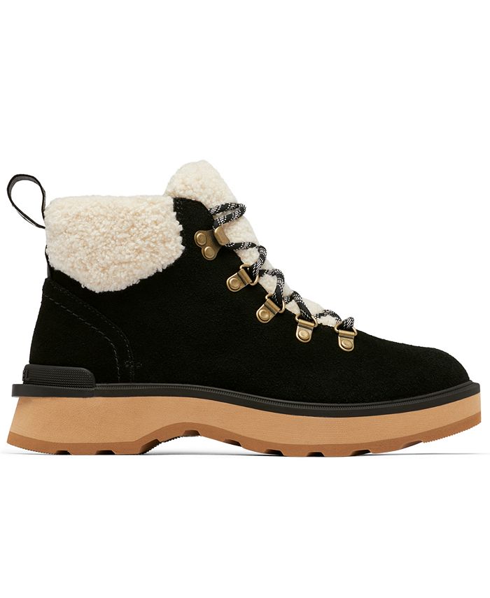 SOREL Hi-Line Hiker Cozy Women's Boots Omega Taupe/Major : 8 B - Medium, Leather