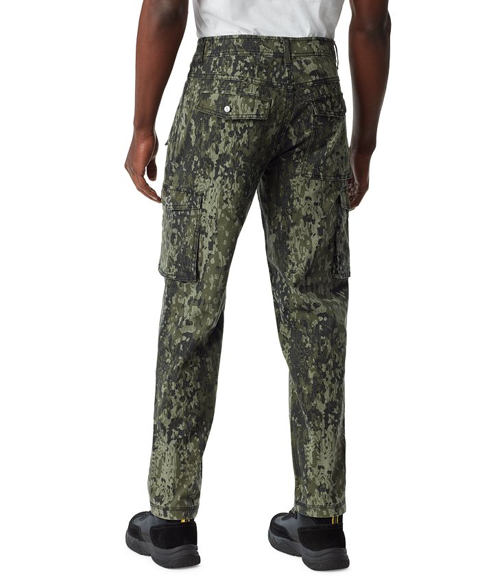 BASS OUTDOOR Men's Tapered-Fit Camo Force Cargo Pants - Macy's