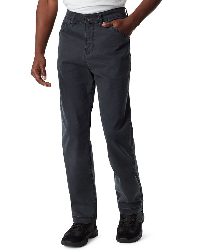 Bass Outdoor Mens Canyon Loop Regular Fit Stretch Performance Trail Pants Black Size Large