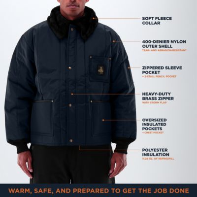 Big & Tall Iron-Tuff Polar Jacket - Heavy-Duty Insulated Winter Work Jacket