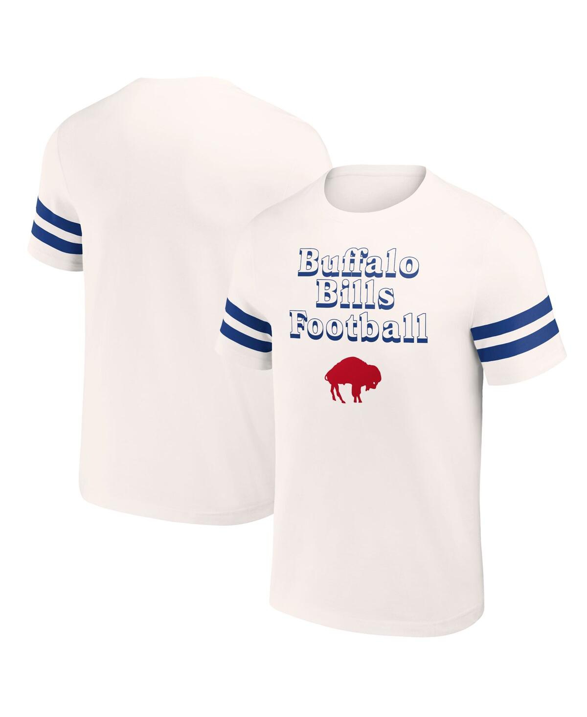 Men's Nfl x Darius Rucker Collection by Fanatics Cream Buffalo Bills Vintage-Like T-shirt - Cream
