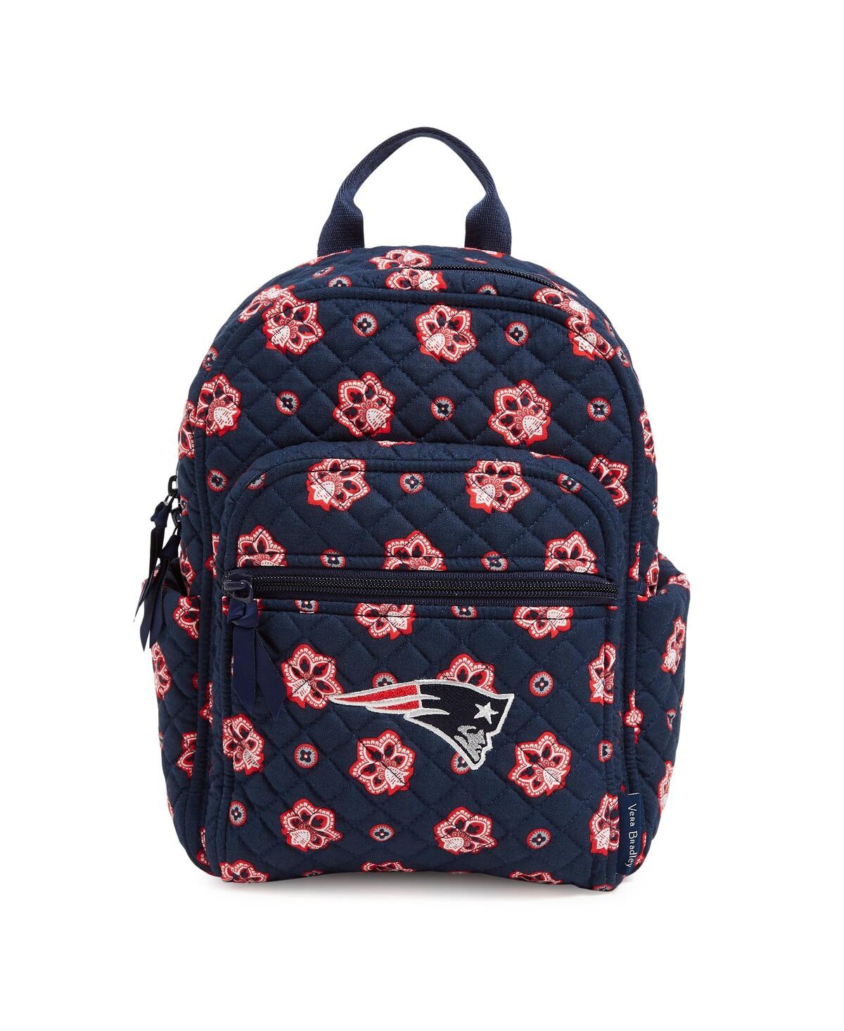 Vera Bradley Men's And Women's  New England Patriots Small Backpack In Navy