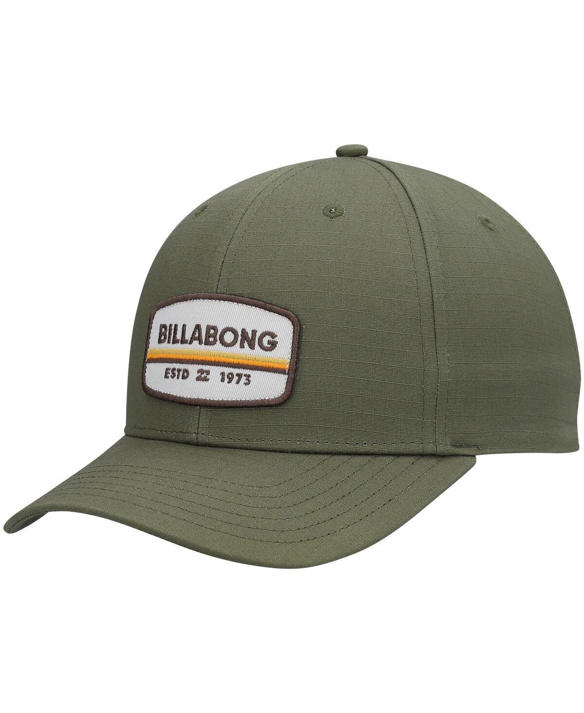 Billabong Men's Billabong Green Alps Walled Snapback Hat - Green | Smart  Closet