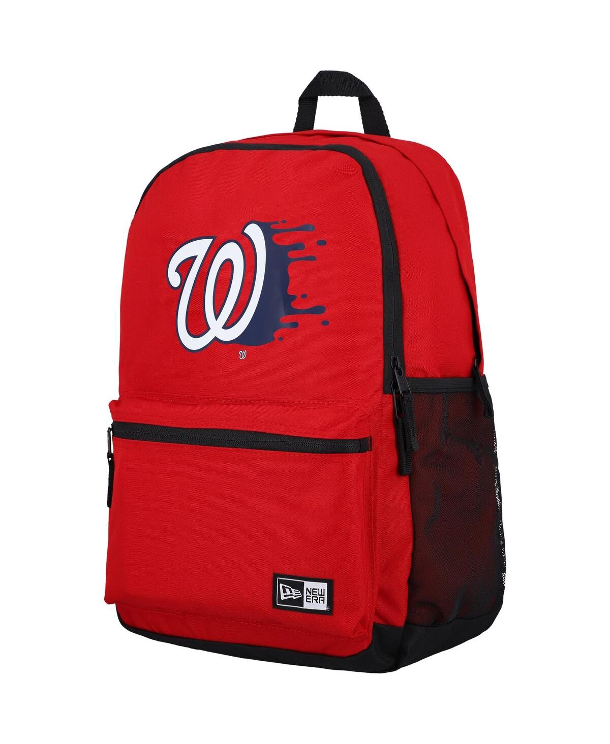 New Era Men's And Women's  Washington Nationals Energy Backpack In Red