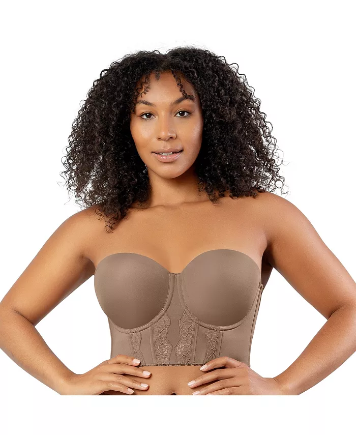 Underwire Longline Strapless Bra For Large Bust – Okay Trendy