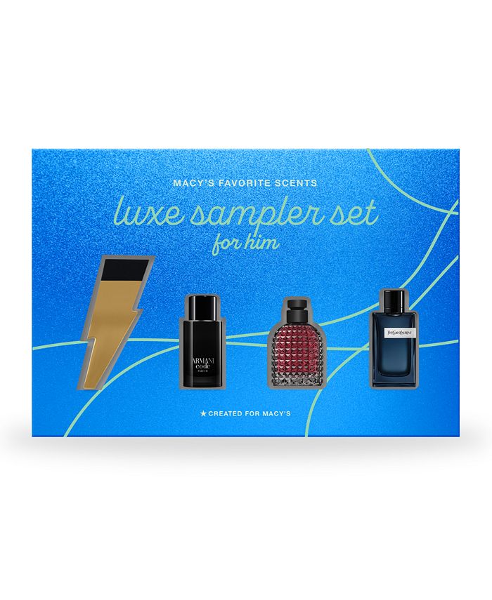 Created For Macy's 4-Pc. Men's Luxury Fragrance Sampler Set, Created for  Macy's - Macy's