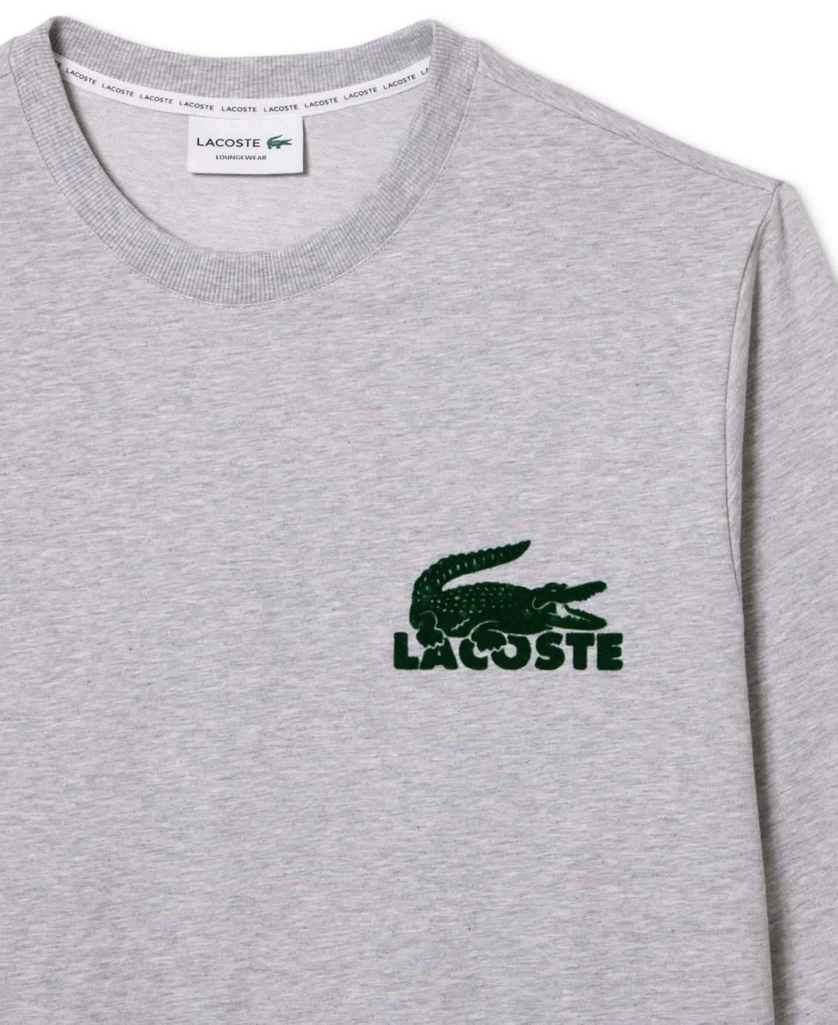 Lacoste Men's Pajama Fleece Indoor Sweatshirt