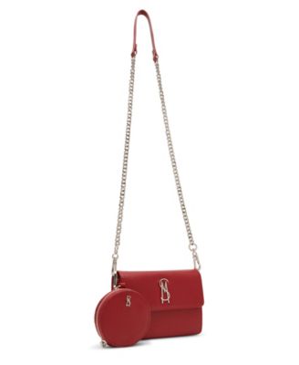 Steve Madden Women's Krissy Crystal Chain Wallet Crossbody & Clutch - View #7