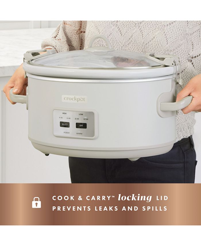 8.5 Qt. Programmable Slow Cooker With Locking Lid