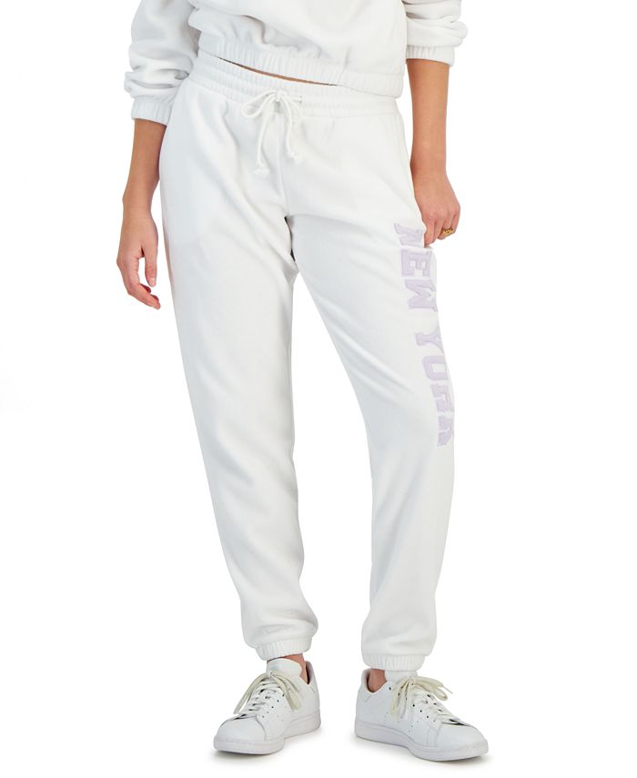 Macy's new arrivals white sweatpants