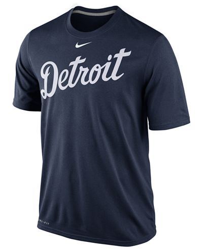 Nike Men's Detroit Tigers Legend Wordmark T-Shirt - Sports Fan Shop By ...