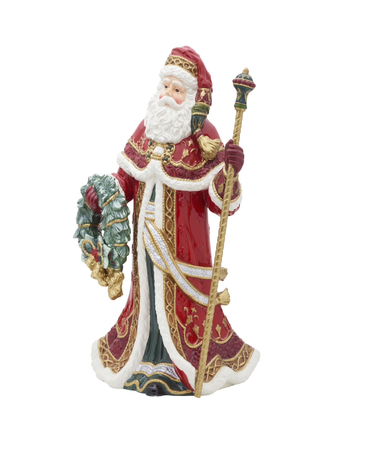 Noel Holiday Grand Santa Figurine, 19.25-in - Red