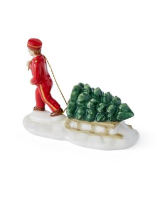 Christmas Tree Vintage Hotel with Bell Hop Set