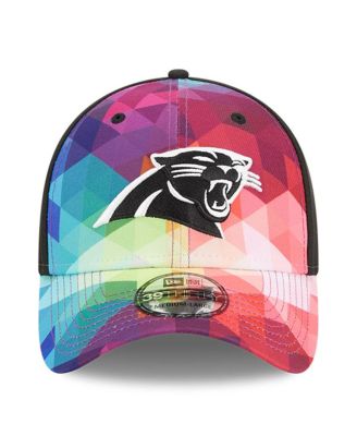 Men's and Women's Multicolor, Black Carolina Panthers 2023 NFL Crucial Catch 39THIRTY Flex Hat