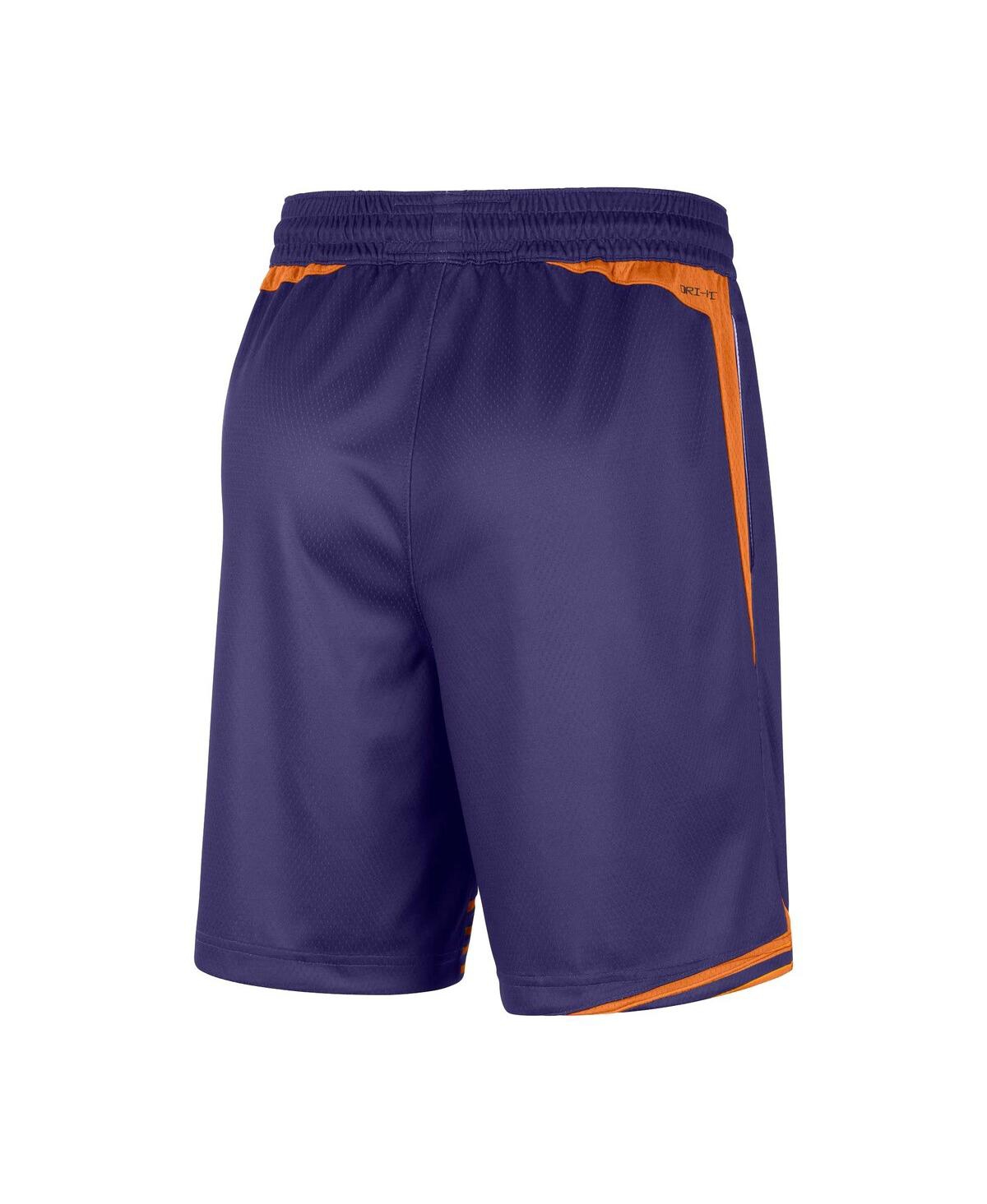 Shop Nike Men's  Purple Phoenix Suns Swingman Icon Edition Shorts