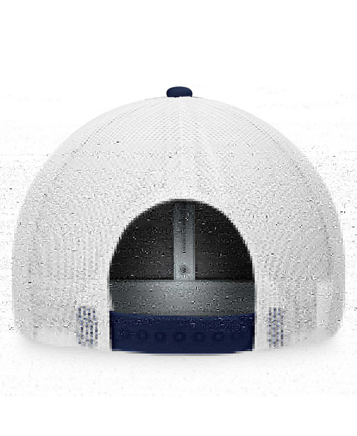 Top Of The World Men's  Navy, Gray Penn State Nittany Lions Daybreak Foam Trucker Adjustable Hat In Navy,gray