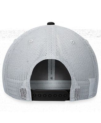 Men's Black, Gray Alabama State Hornets Aurora Trucker Adjustable Hat