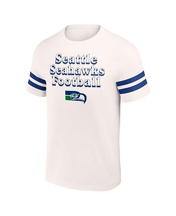 Men's NFL x Darius Rucker Collection by Fanatics White Seattle Seahawks  Vintage Football T-Shirt