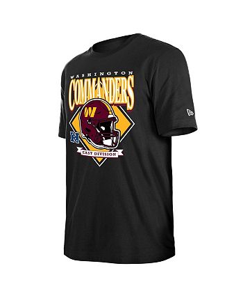 New Era Men's Burgundy Washington Commanders Team Logo T-shirt - Macy's