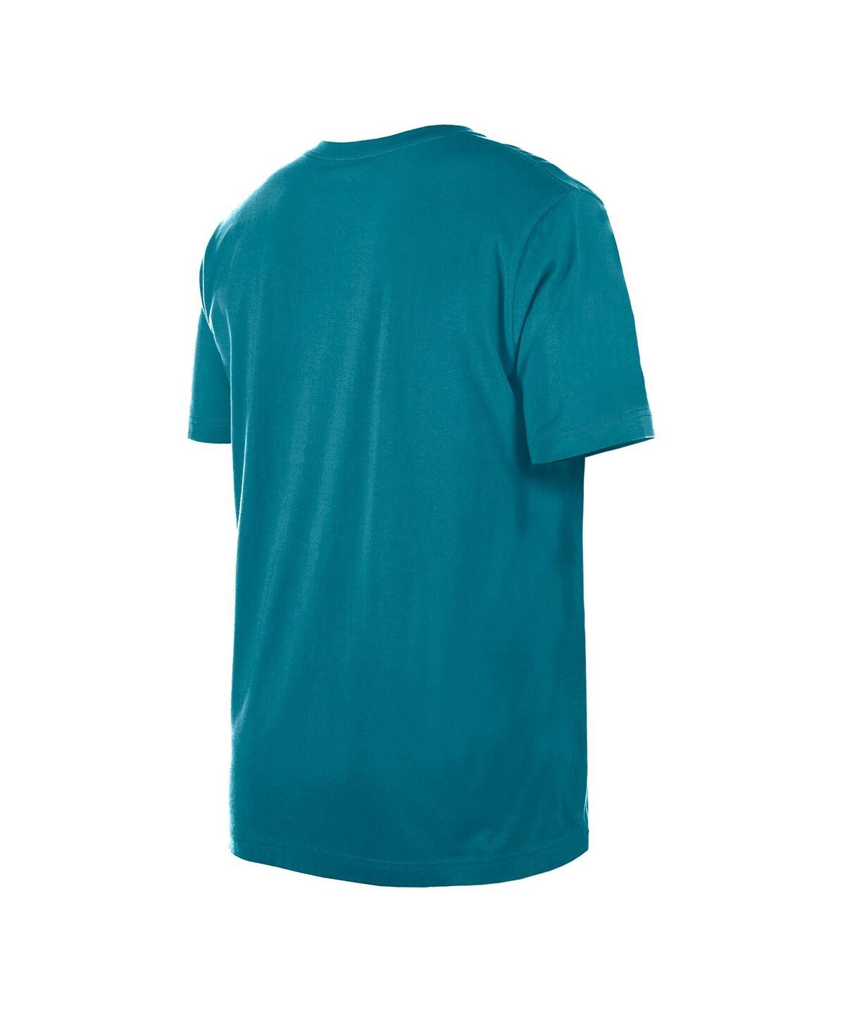 NEW ERA MEN'S NEW ERA BLACK JACKSONVILLE JAGUARS TEAM LOGO T-SHIRT 