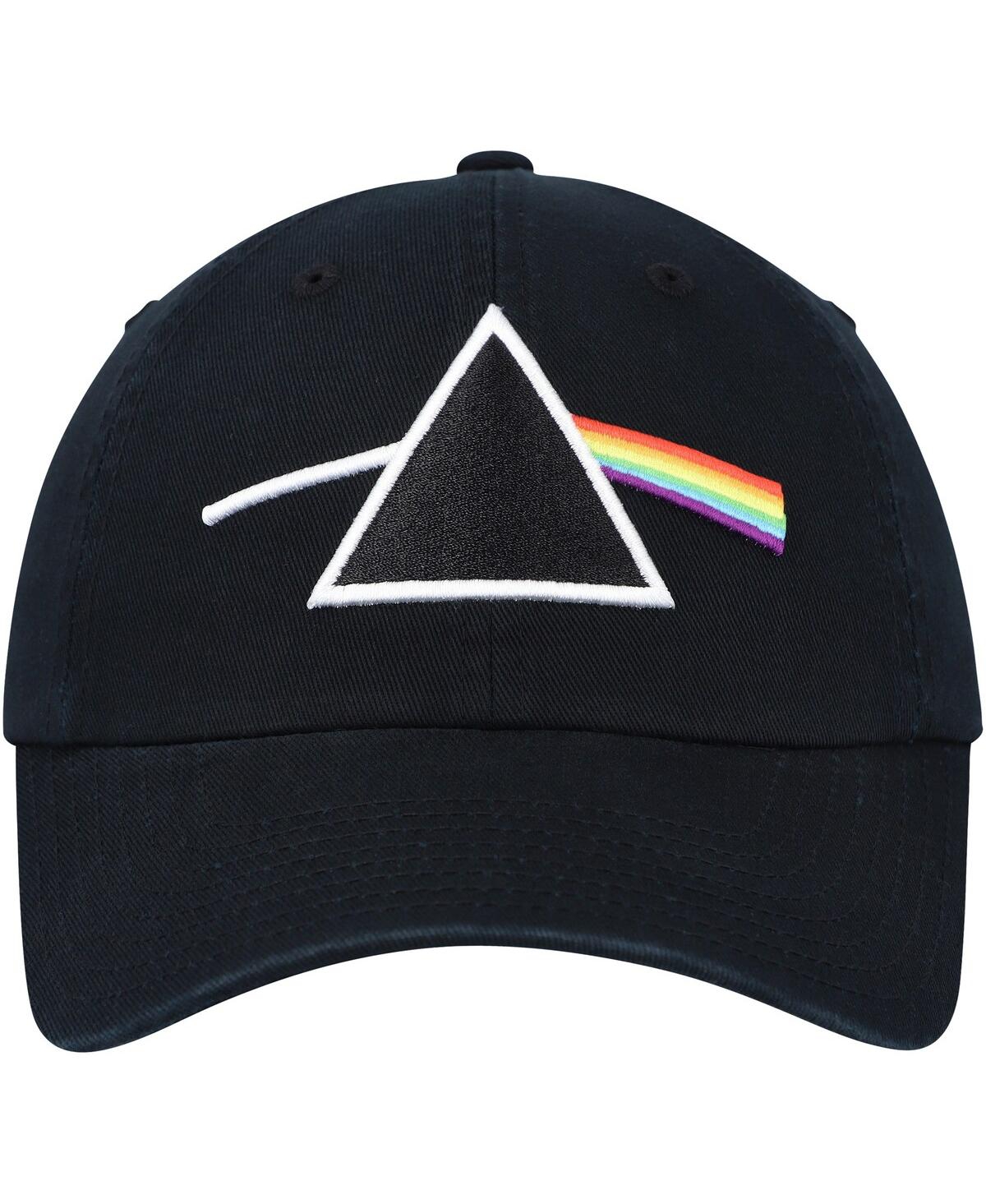 AMERICAN NEEDLE MEN'S AMERICAN NEEDLE BLACK PINK FLOYD BALLPARK ADJUSTABLE HAT 