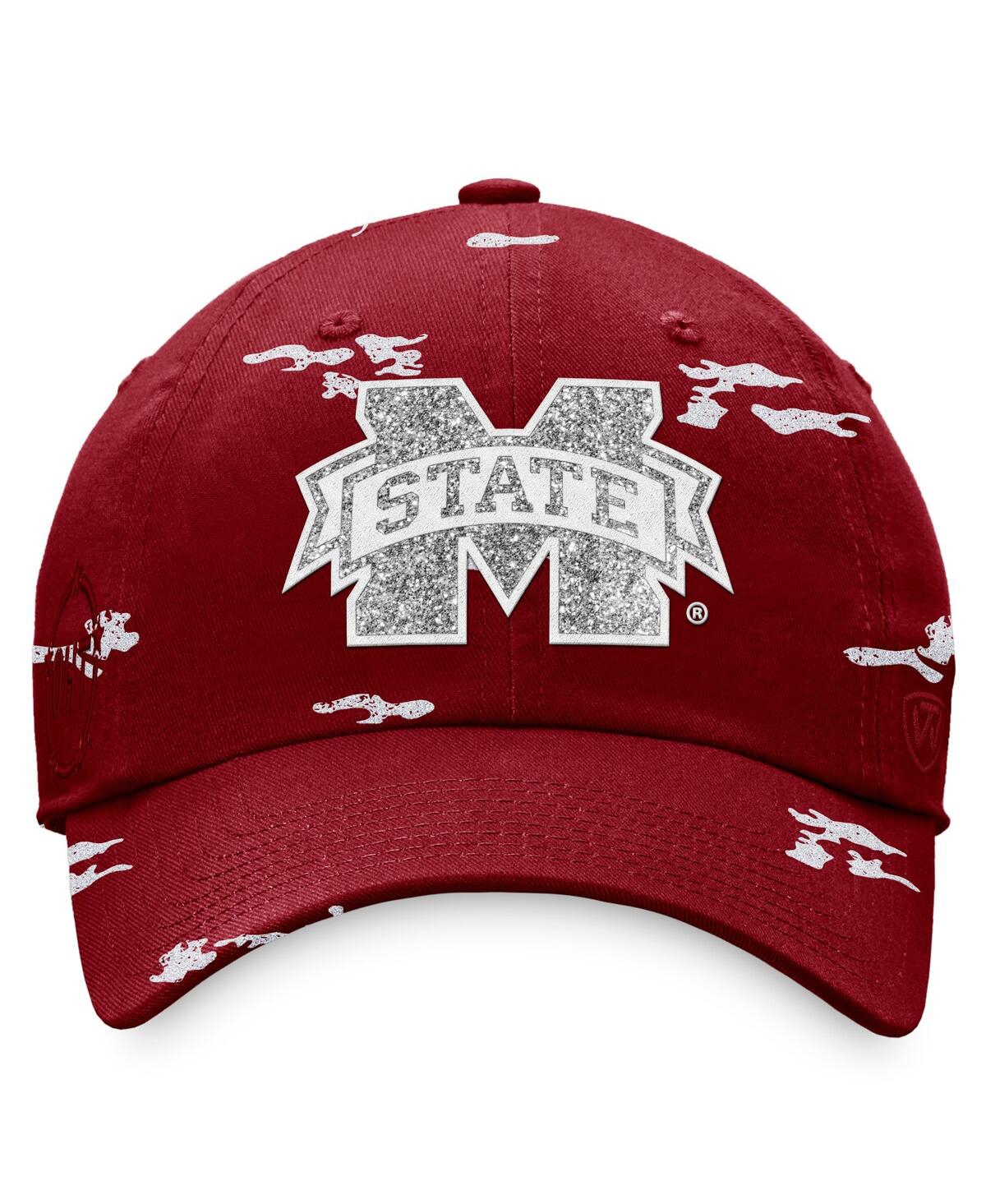 Shop Top Of The World Women's  Maroon Mississippi State Bulldogs Oht Military-inspired Appreciation Betty