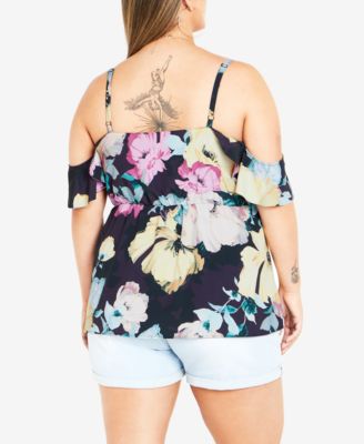 Plus Size Kallie Print Top