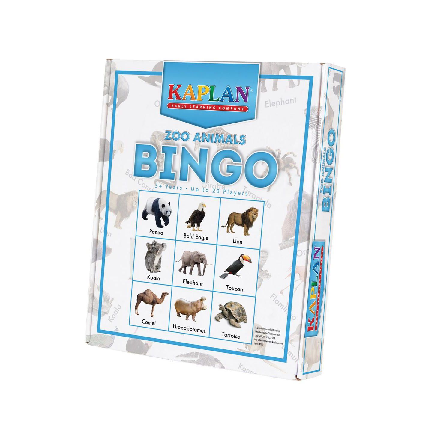 Детская игрушка Kaplan Early Learning Zoo Animals Bingo Learning Game — фото 3