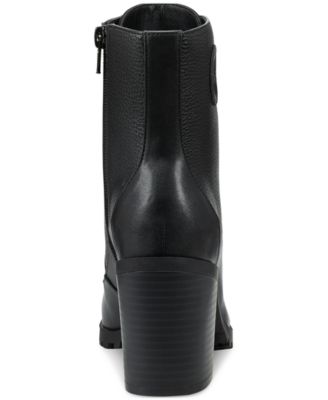 Women's Keegann Lace Up Lug Sole Booties, Created for Macy's