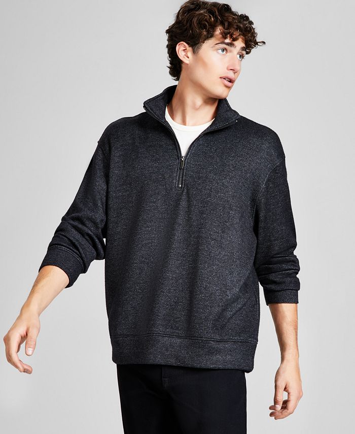 Cozy quarter zip sweatshirt 2025