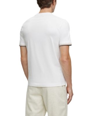 Men's Signature-Stripe Cuffs T-shirt