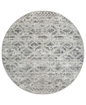CLOSEOUT! Livigno 1243 7'10" x 7'10" Round Area Rug